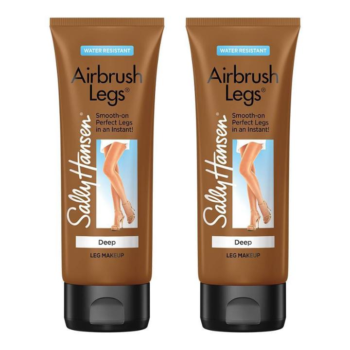 Sally Hansen Airbrush Legs Lotion - 04 Deep - 2pc/4 Fl Oz Ea