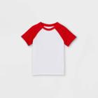 Toddler Boys' Crew Neck Short Sleeve T-shirt - Cat & Jack Wowzer Red