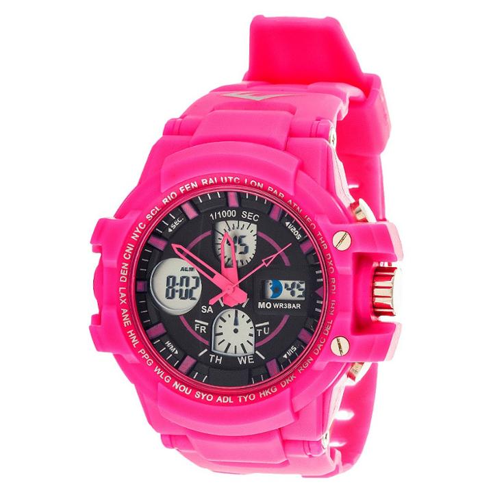 Everlast Analog And Digital Watch Pink,