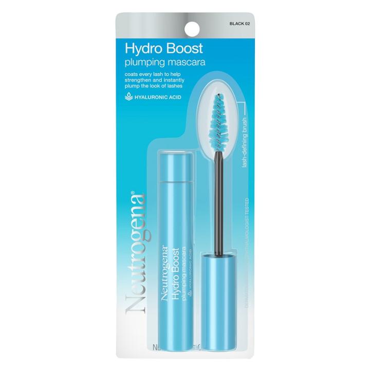 Neutrogena Hydro Boost Plumping Mascara Black 02- 0.21oz, Black