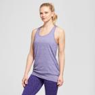 Women's Banded Bottom Tank Top - C9 Champion Violet Stone Heather