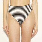 Women's Bikini Swim Bottoms - Shade & Shore Black/white