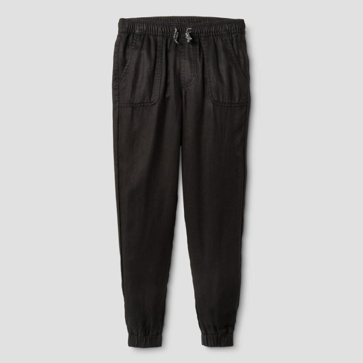 Plusgirls' Utility Fashion Jogger Pants - Cat & Jack Black