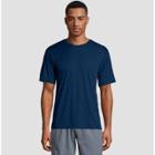 Hanes Men's Big & Tall Short Sleeve Cooldri Performance T-shirt -navy