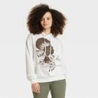 Modern Lux Women's Protect Your Peace Graphic Sweatshirt - Cream