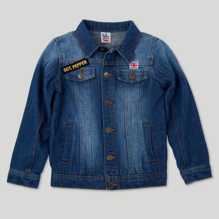Junk Food Boys' The Beatles Denim Jacket - Blue