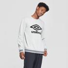 Umbro Men's Crew Logo Sweatshirt - Heather Grey