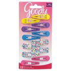 Goody Girls' Floral Contour Clips - 12ct,