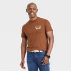 Men's Short Sleeve Graphic T-shirt - Goodfellow & Co Brown