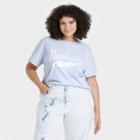 Grayson Threads Women's Plus Size Nashville Short Sleeve Graphic T-shirt - Blue