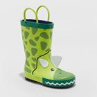Toddler Boys' Abi Rain Boots - Cat & Jack Green