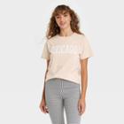 Grayson Threads Women's Chicago Short Sleeve Graphic T-shirt - Beige