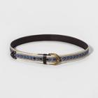 Target Women's Festival Belts - Universal Thread Blue M,
