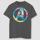 Boys' Marvel Avengers Tie-dye Short Sleeve T-shirt - Charcoal Heather