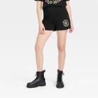 Golden Hour Women's Be Kind To Your Mind Graphic Jogger Shorts - Black