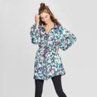 Women's Camo Print Parka With Fleece Lining - Joylab