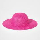 Girls' Hat - Cat & Jack Pink One Size, Dark Pink