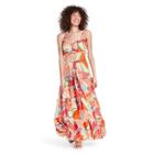 Mixed Floral Sleeveless Tiered Ruffle Dress - Alexis For Target