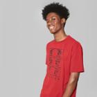 Men's Short Sleeve Graphic T-shirt - Original Use Red