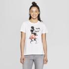 Women's Disney Short Sleeve T-shirt (juniors') - White