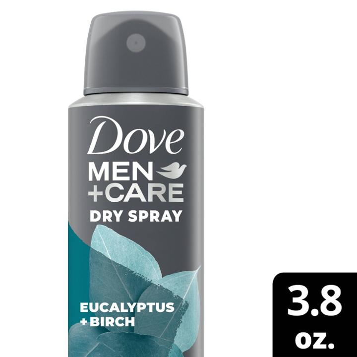 Dove Men+care Refreshing Eucalyptus + Birch Plant Based Antiperspirant & Deodorant Dry