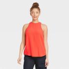 Women's Racer Tank Top - A New Day Coral