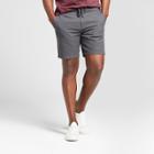 Men's 8 Flat Front Drawstring Fashion Shorts - Goodfellow & Co Railroad Gray