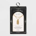 No Brand 14k Gold Dipped 'aquarius' Zodiac Pendant Necklace - Gold