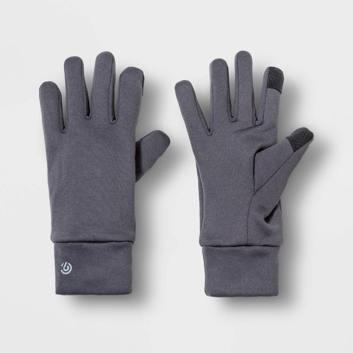 Boys' Solid Stretch Gloves - C9 Champion Gray