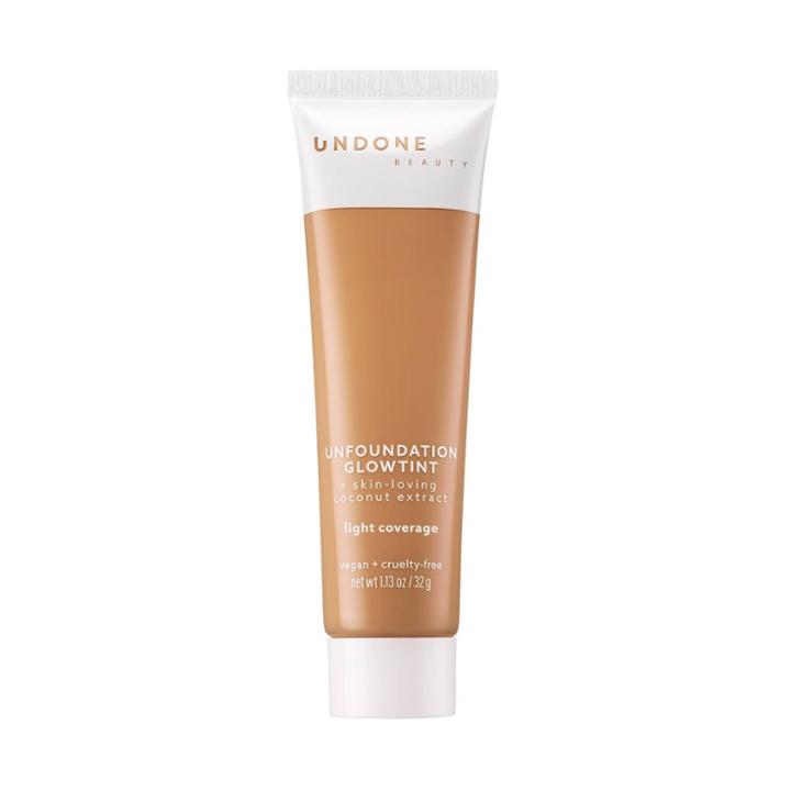 Undone Beauty Unfoundation Light Coverage Glow Tint - Toasted Almond Medium - 1.6oz, Toasted Brown
