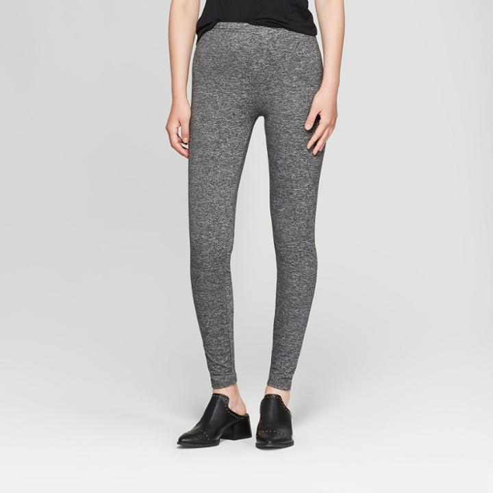 Women's Super Soft Fabric Ankle Leggings - Xhilaration Heather Gray