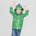 Toddler Boys' Dinosaur Rain Jacket - Cat & Jack Green