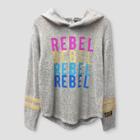 Lucas Girls' Star Wars Forces Of Destiny Rebel Graphic Hooded Sweatshirt - Charcoal Heather