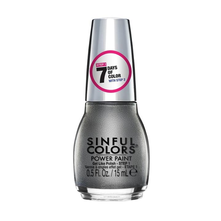 Sinful Colors Power Paint Nail Polish - Diamonds On My Neck