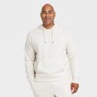 Men's Cotton Fleece Pullover Hoodie Sweatshirt - All In Motion Heather Gray