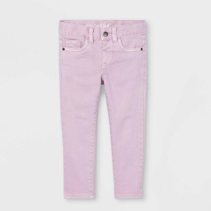 Toddler Girls' Skinny Jeans - Cat & Jack Purple