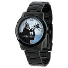 Men's Disney Maleficent Casual Alloy Watch - Black