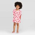 Toddler Girls' Cherry Cover-up Dress - Cat & Jack Pink