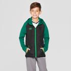 Umbro Boys' Insulated Full Zip Fleece Jacket - Black