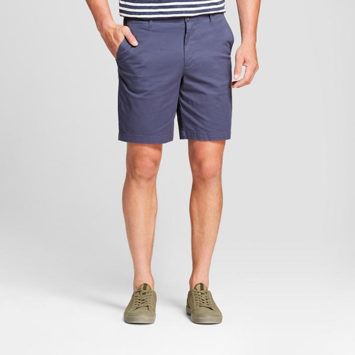 Men's 9 Linden Flat Front Chino Shorts - Goodfellow & Co