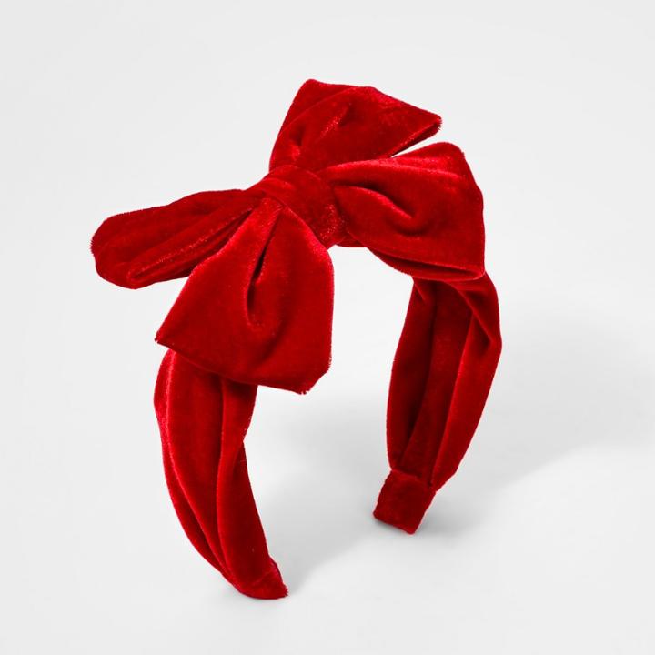 Girls' Novelty Headband - Cat & Jack Red