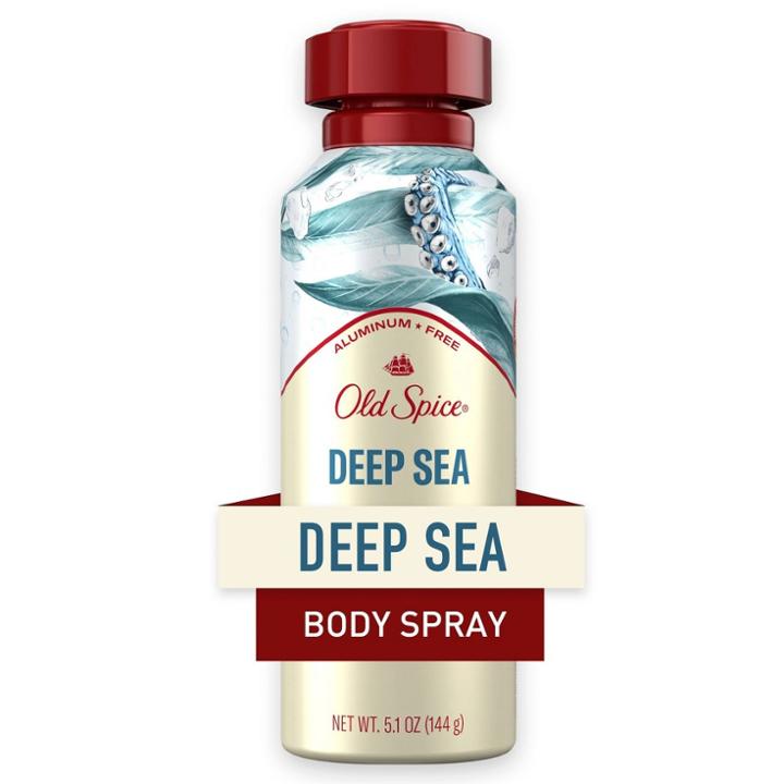 Old Spice Men's Body Spray Aluminum Free Deep