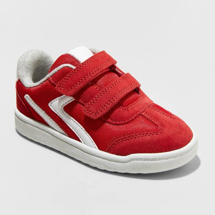 Toddler Boys' Nevada Wide Width Sneakers - Cat & Jack Red