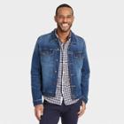 Men's Denim Trucker Jacket - Goodfellow & Co Blue