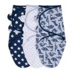 The Peanutshell Swaddle Wrap Blue Dino -