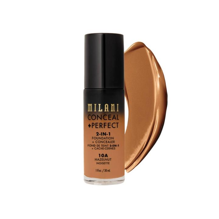 Milani Conceal + Perfect 2-in-1 Foundation + Concealer - Hazelnut