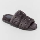 Women's Vienna Rhinestone Embellished Slide Slippers - Stars Above Gray
