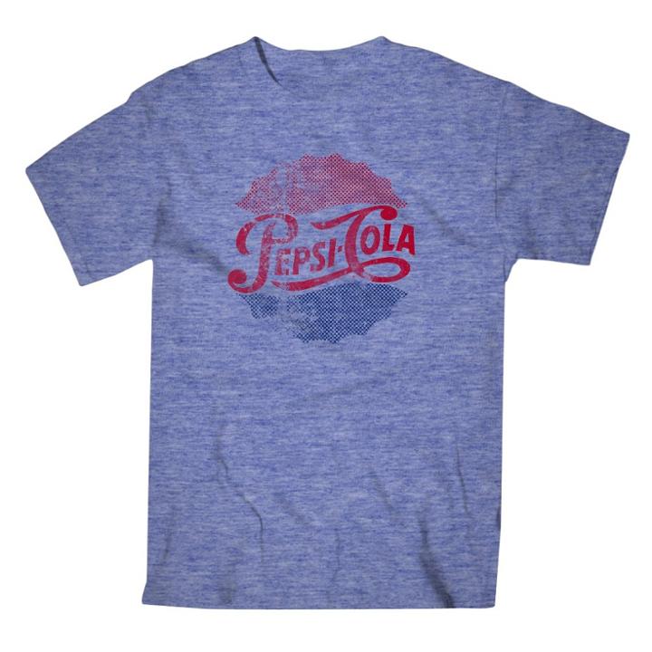 Men's Pepsi Retro T-shirt - Blue