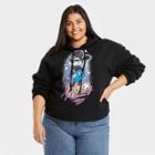 Women's Disney Mickey Mouse Plus Size Shades Hooded Graphic Sweatshirt - Black