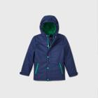 Boys' 3-in-1 Rain Jacket - Cat & Jack Blue